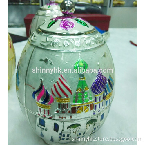 Russian Metal Storage Box Tealeaf Box Candy Box Food Storage Box